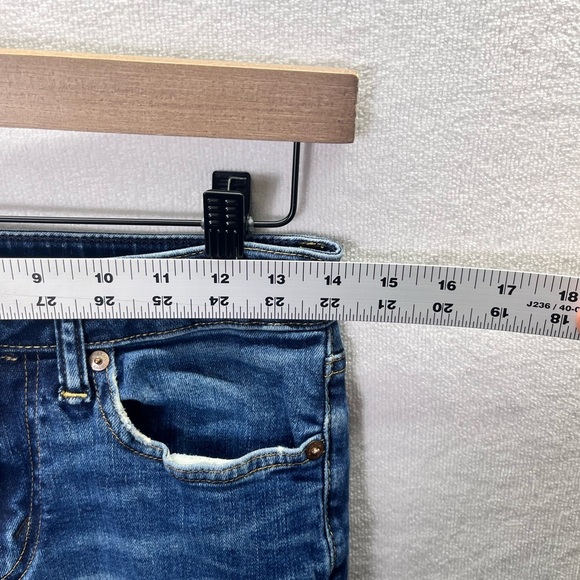 American Eagle Slim Straight Jeans Mens 28/30 Blue Stretch Denim Comfy 2386 - Picture 5 of 10